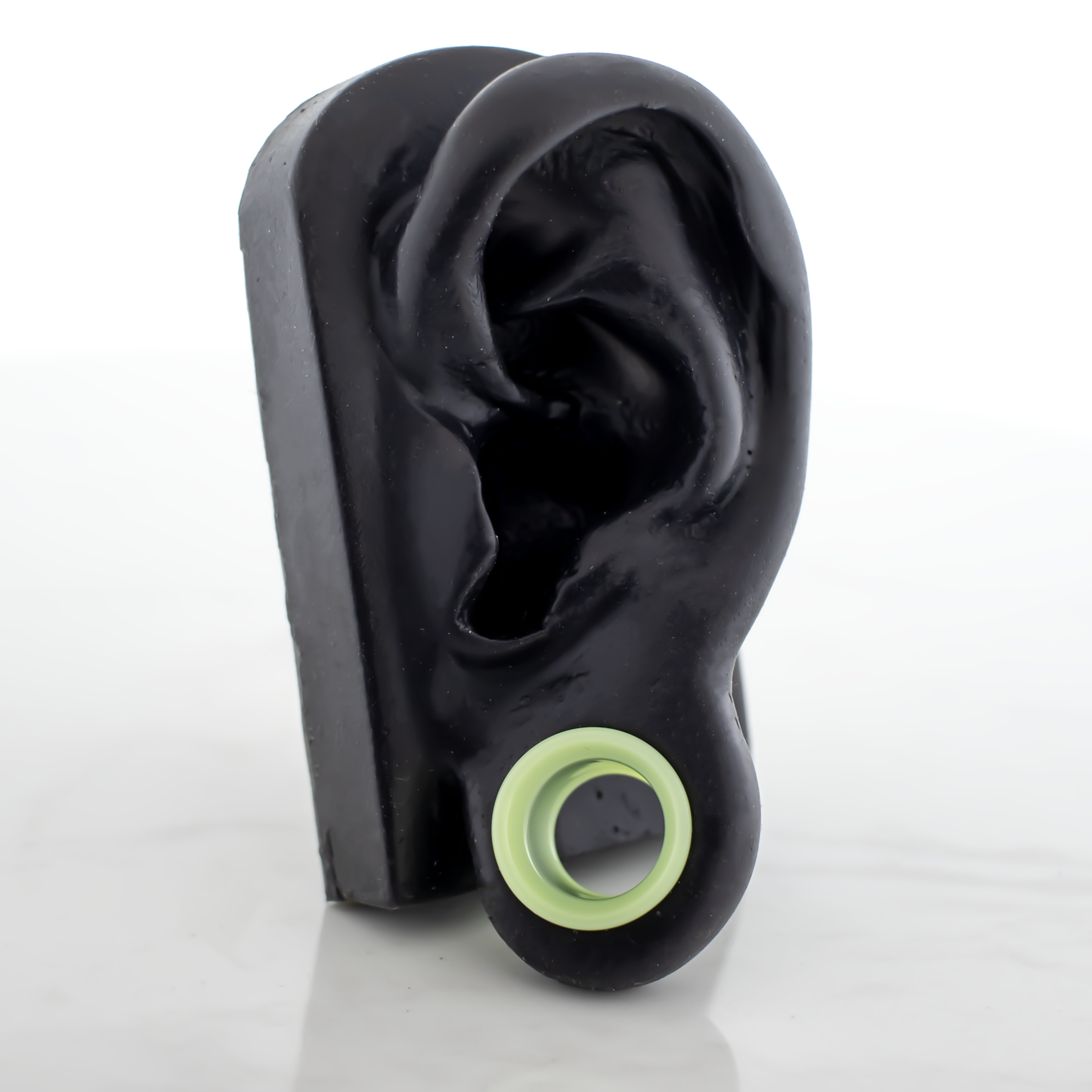 Pair Green Slyme Single Flare Tunnels