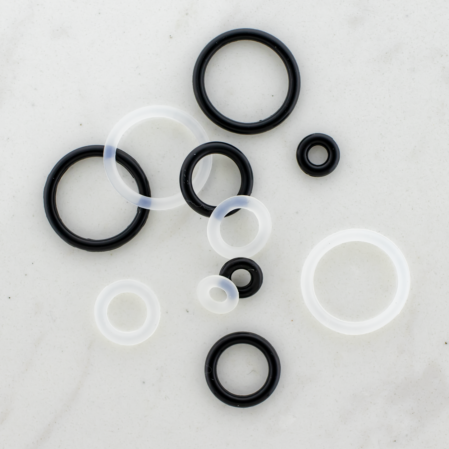 O-Rings - Clear Or Black