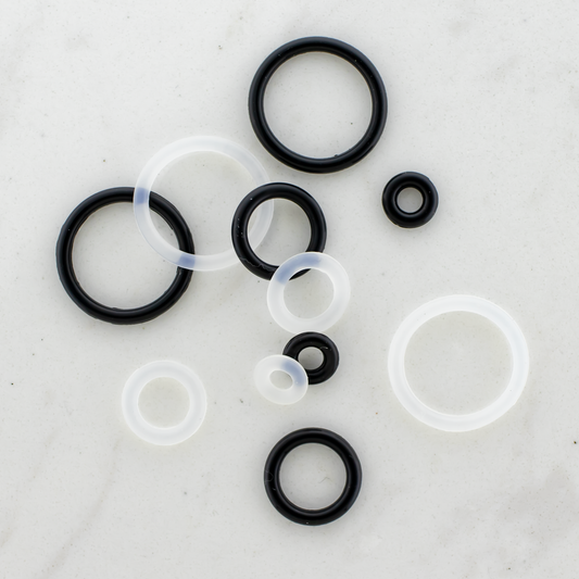 O-Rings - Clear Or Black