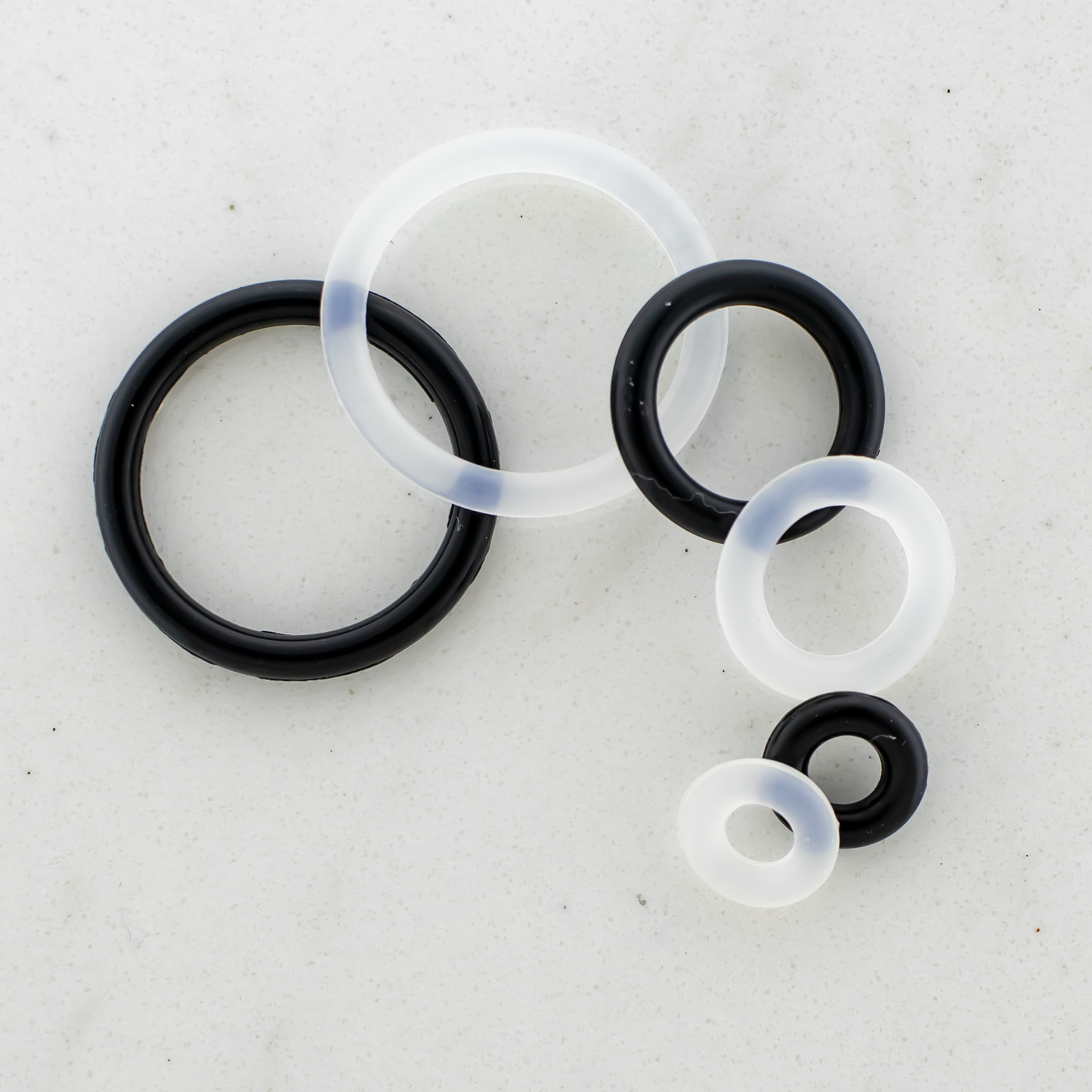 O-Rings - Clear Or Black