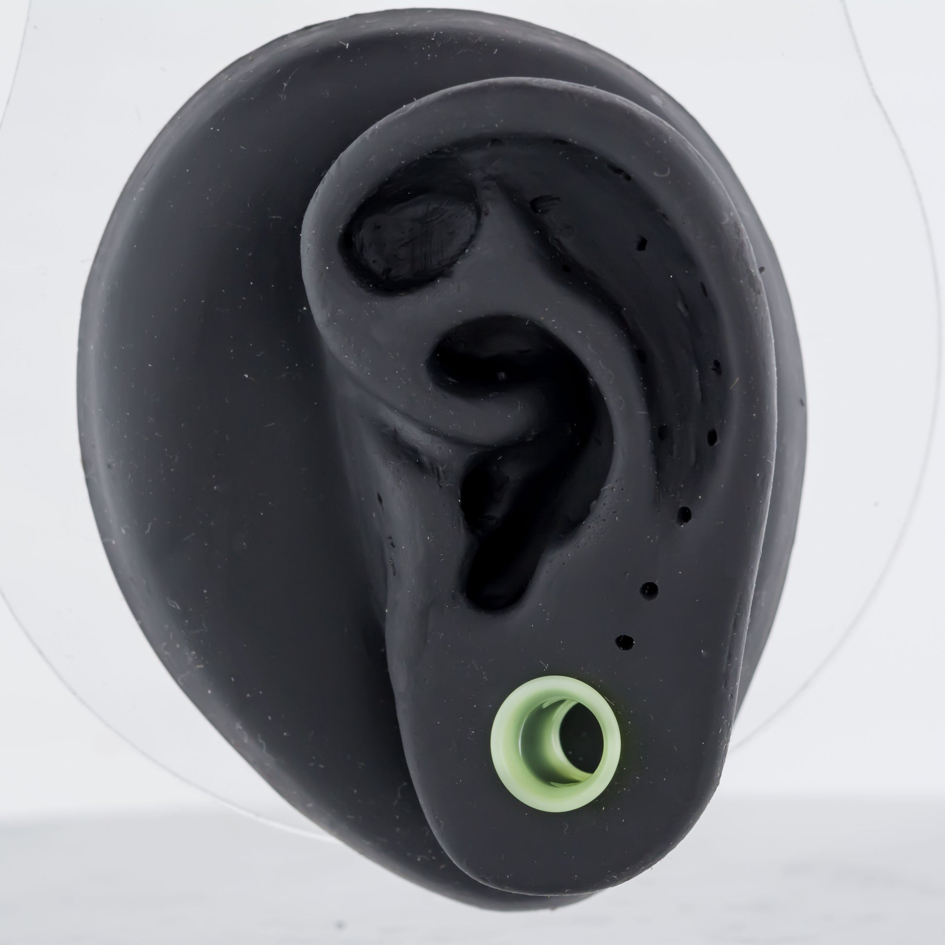 Pair Green Slyme Single Flare Tunnels